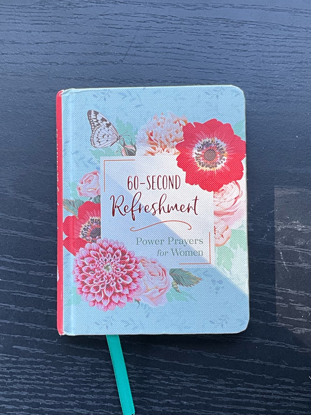 Barbour Floral Prayer Book - Blue and Red